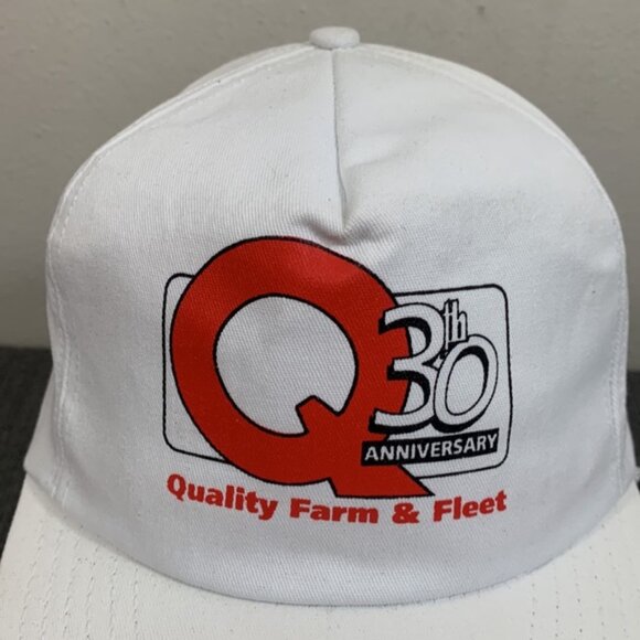 Vintage Quality Farm & Fleet 30th Anniversary Snapback Hat Baseball Cap OSFA - Picture 3 of 13